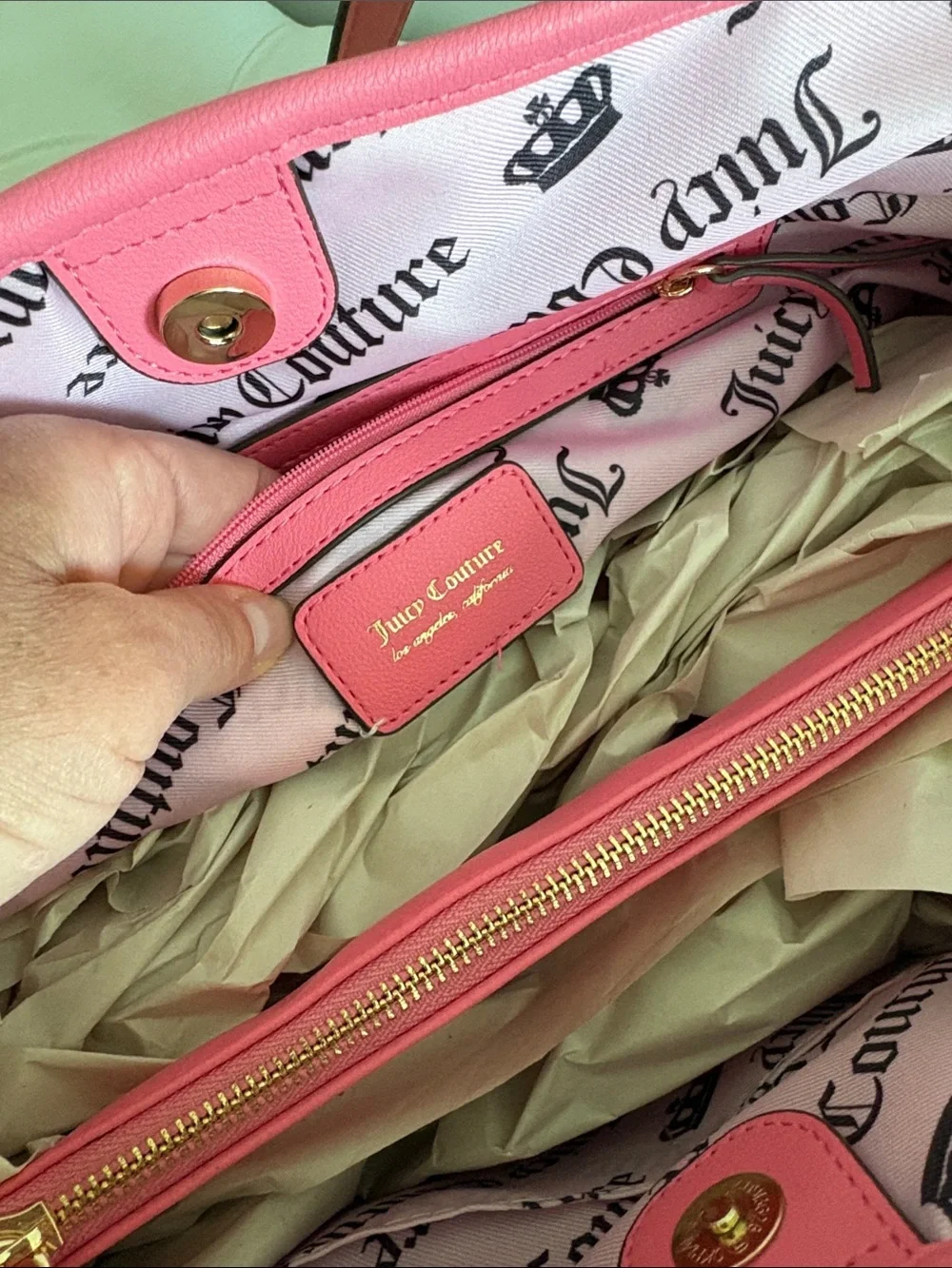 Juicy Couture bright green